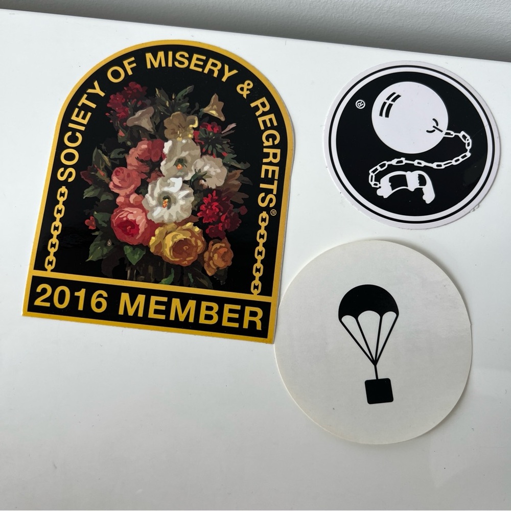 Ball and Chain Co stickers